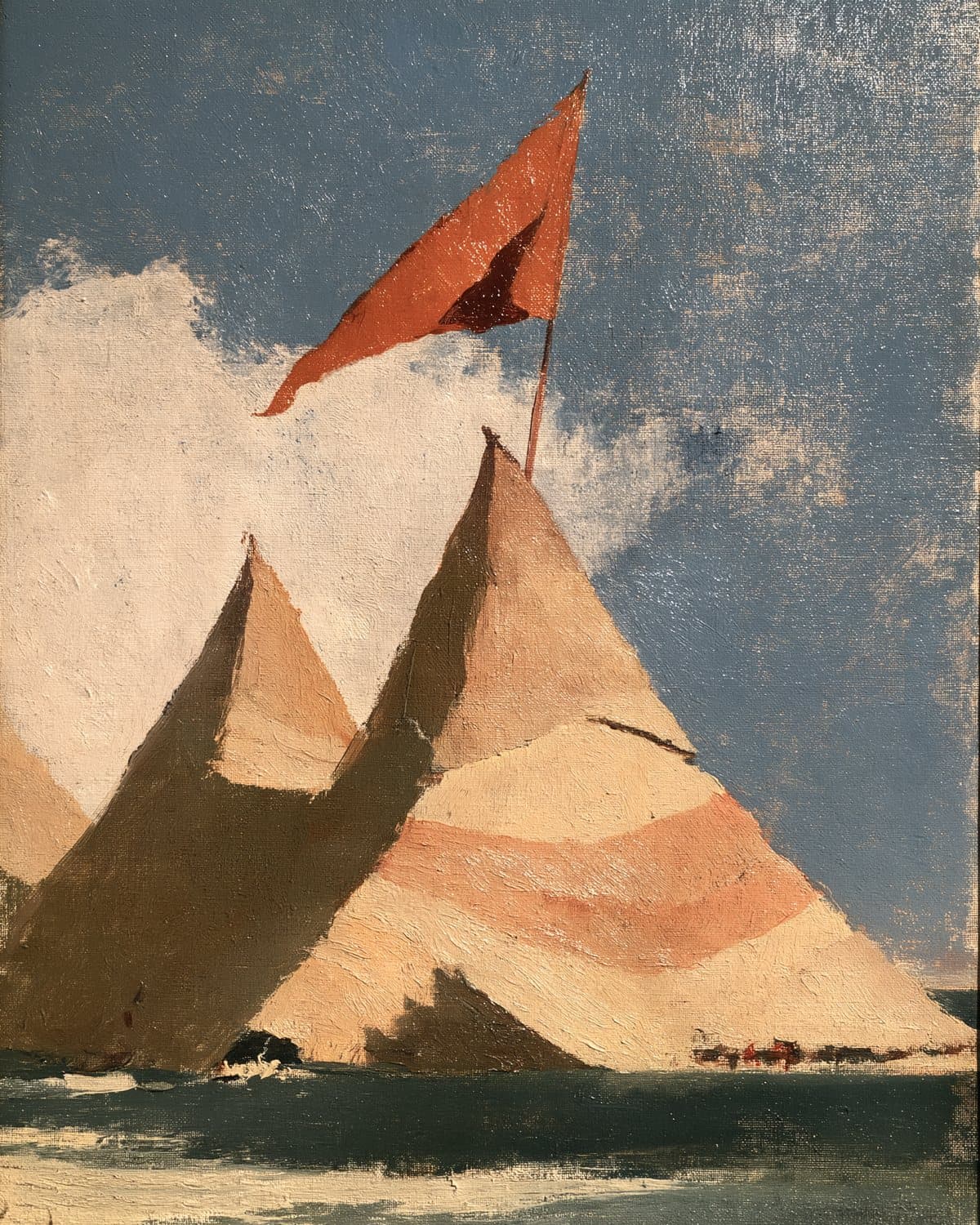 An encampment: a painted portrait for the tribe of Gad